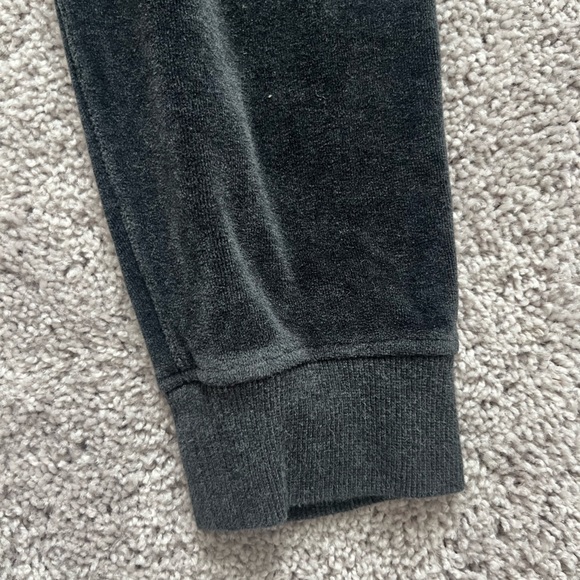 Lululemon velour jogger, size 10 dark gray - Picture 7 of 9